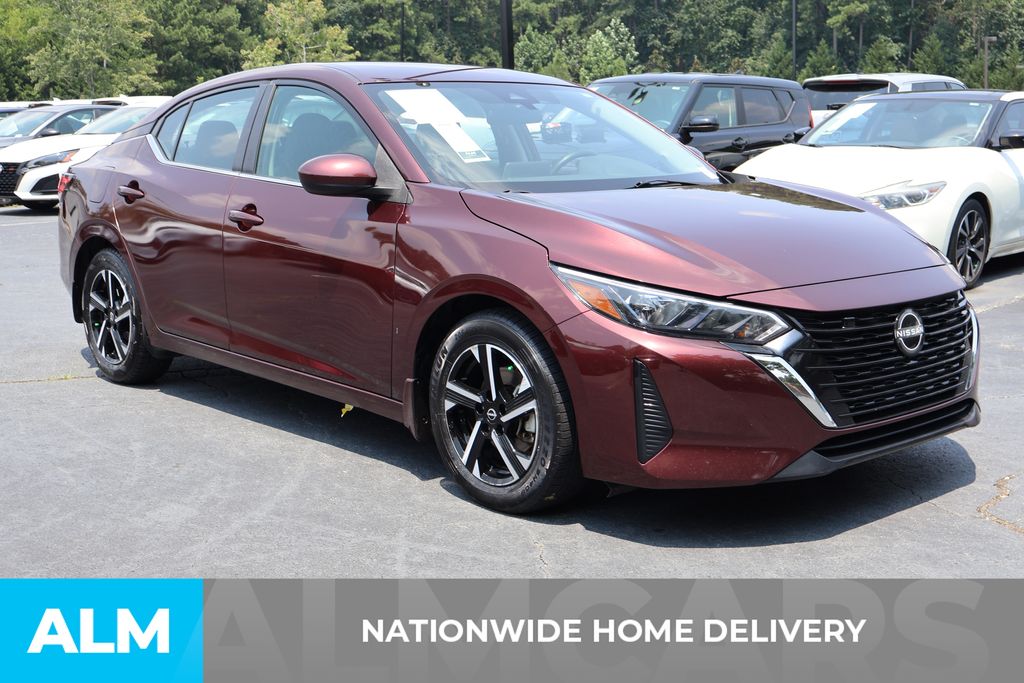 Used 2024 Red Nissan SV image 4