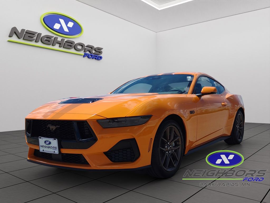 Orange Fury Metallic Tri-Coat 2026 Ford Mustang Coupe Rear-Wheel Drive Automatic