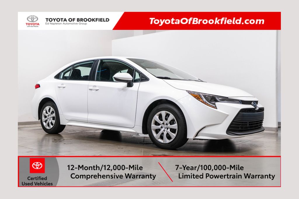 Ice 2025 Toyota Corolla Sedan Front-Wheel Drive Continuously Variable Transmission
