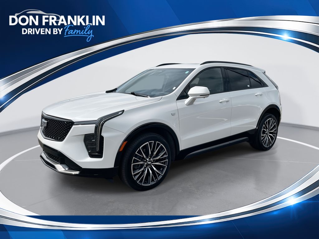 White 2024 Cadillac XT4 SUV / Crossover Four-Wheel Drive 9-Speed Automatic