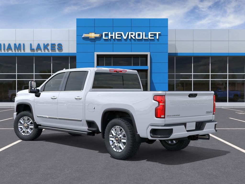 New 2026 Polar White Tricoat Chevrolet High Country image 3