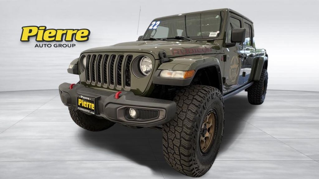 2022 Jeep Gladiator Rubicon Crew Cab 4WD Pickup Truck Four-Wheel Drive