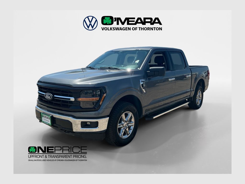 Carbonized Gray Metallic 2025 Ford F-150 Pickup Truck Four-Wheel Drive Automatic