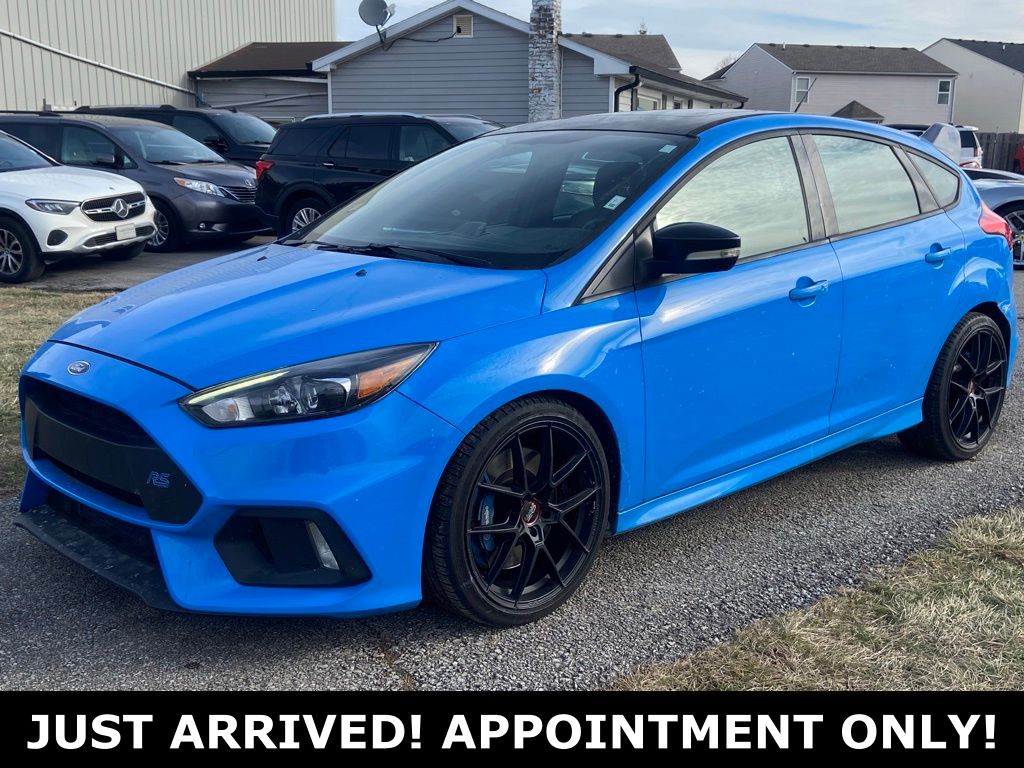 Nitrous Blue Quad-Coat 2018 Ford Focus RS Hatchback Hatchback All-Wheel Drive 6-Speed Manual