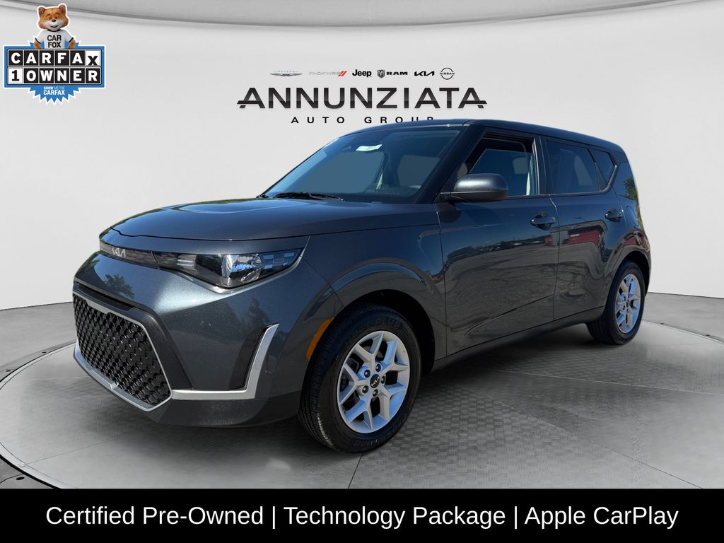 Gravity Gray 2025 Kia Soul SUV / Crossover Front-Wheel Drive Continuously Variable Transmission