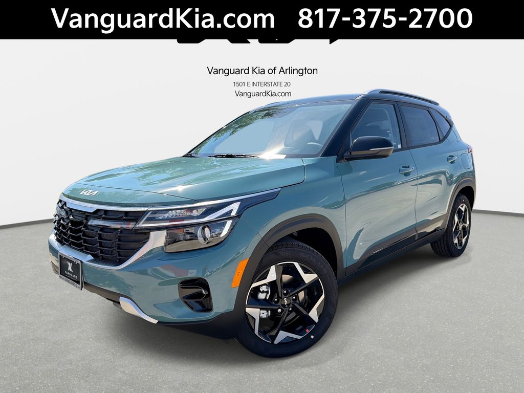 Pluton Blue/Black Roof 2026 Kia Seltos SUV / Crossover Front-Wheel Drive Continuously Variable Transmission
