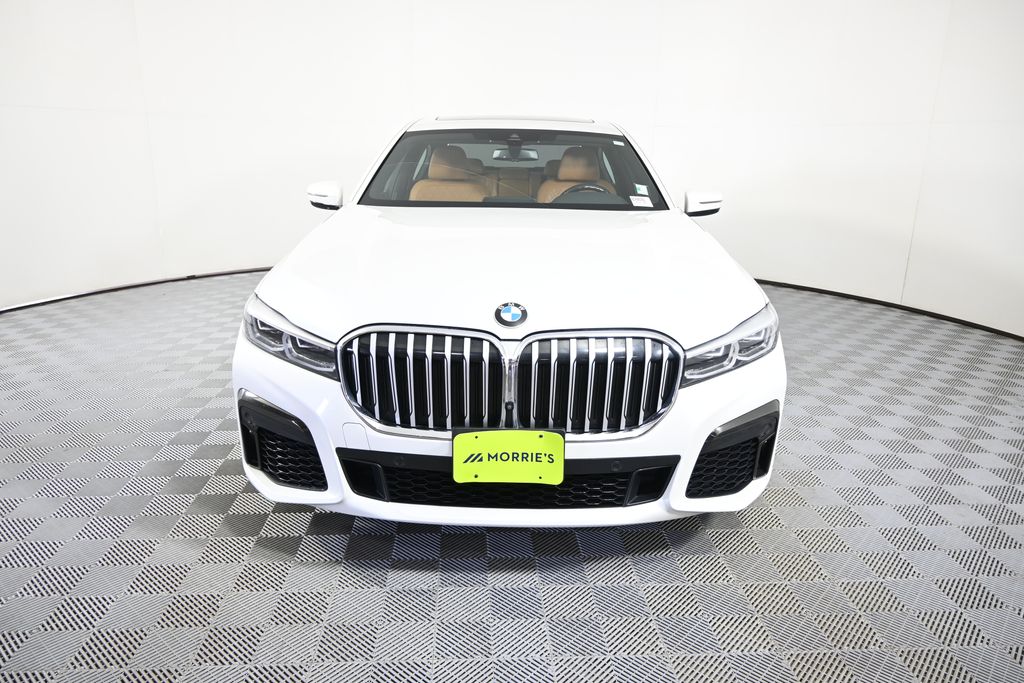 Used White Metallic 2022 BMW 7 Series 740i xDrive for Sale in