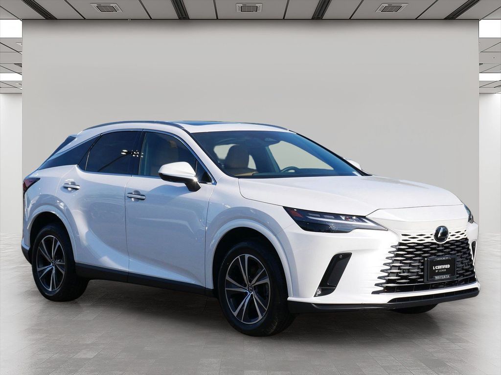 Eminent White Pearl 2025 Lexus RX Hybrid SUV / Crossover All-Wheel Drive Continuously Variable Transmission