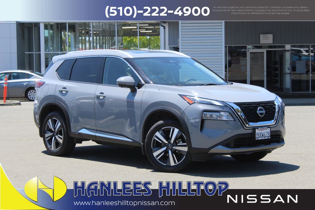 Boulder Gray Pearl 2023 Nissan Rogue SUV / Crossover All-Wheel Drive Continuously Variable Transmission