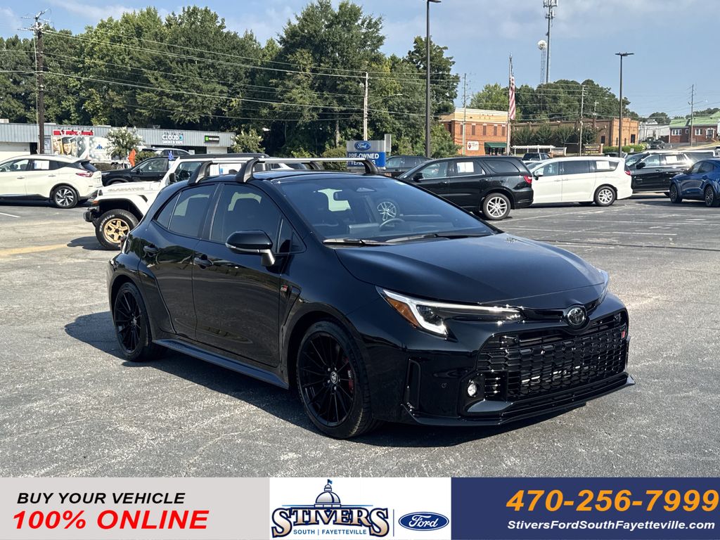 Black 2024 Toyota GR Corolla Hatchback All-Wheel Drive 6-Speed Manual