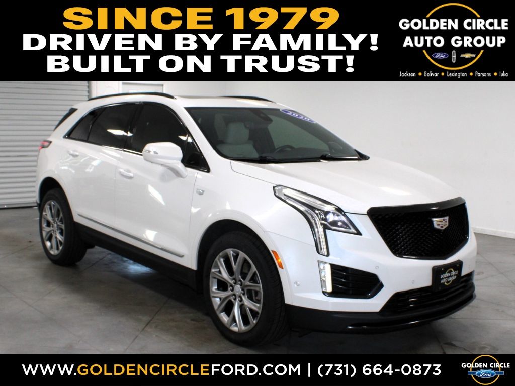Crystal White Tricoat 2020 Cadillac XT5 SUV / Crossover Four-Wheel Drive 9-Speed Automatic