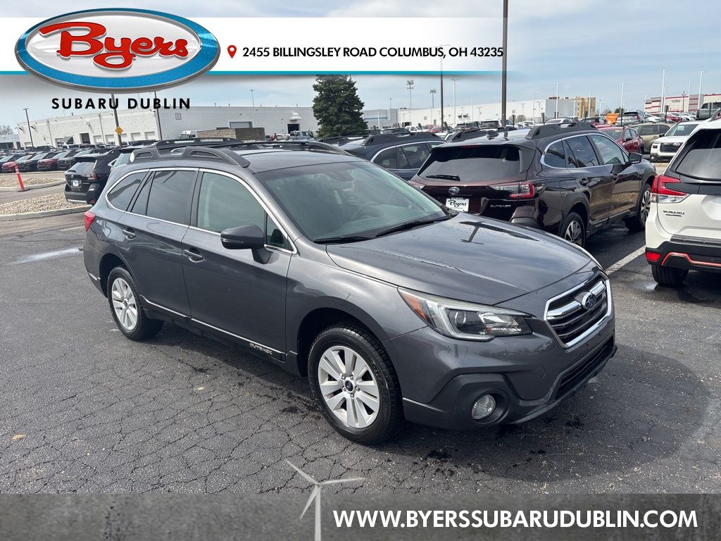 Gray Metallic 2019 Subaru Outback 2.5i Premium AWD Wagon All-Wheel Drive Continuously Variable Transmission