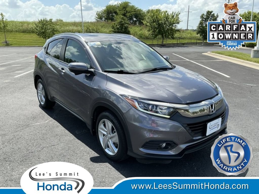 Gray (Modern Steel Metallic) 2020 Honda HR-V SUV / Crossover All-Wheel Drive Continuously Variable Transmission