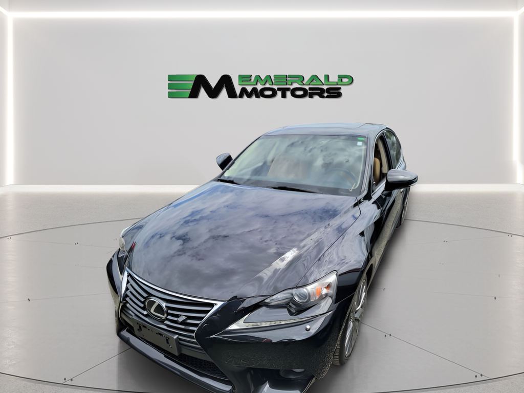 Black 2014 Lexus IS Sedan All-Wheel Drive 6-Speed Automatic