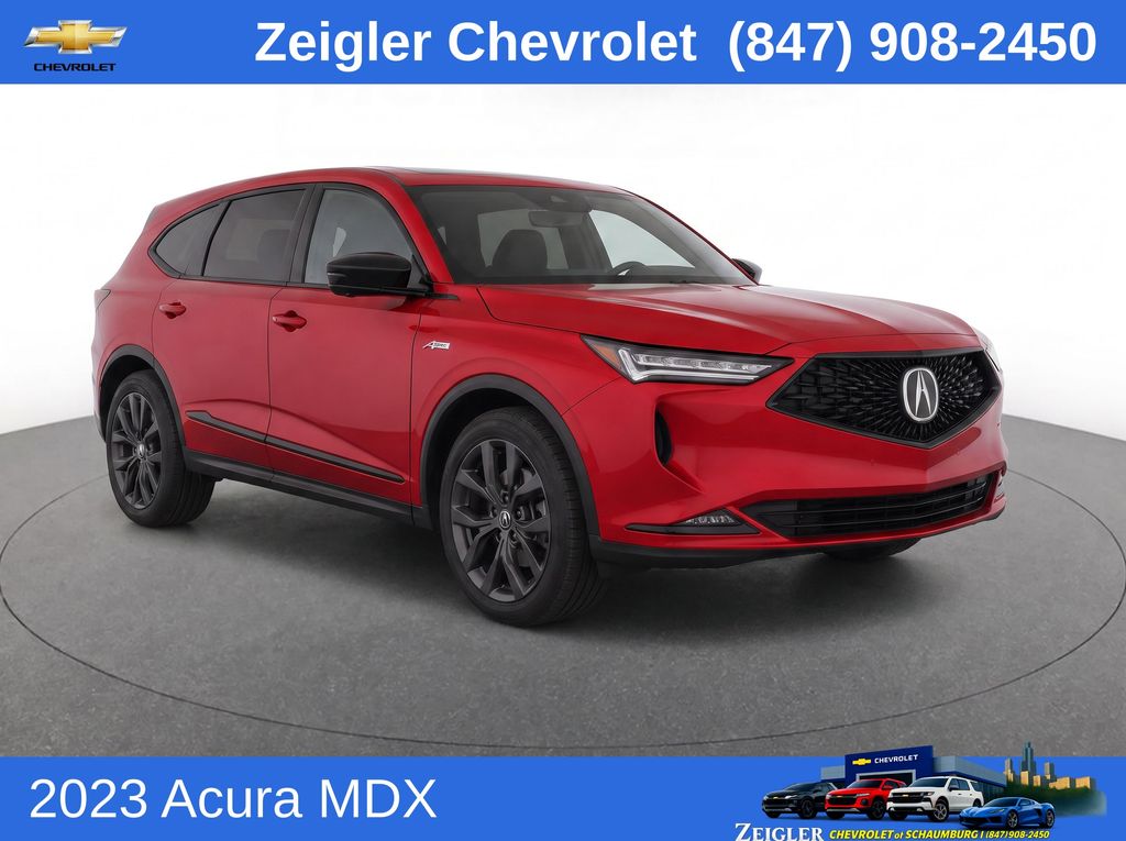 Performance Red Pearl 2023 Acura MDX SUV / Crossover All-Wheel Drive Automatic