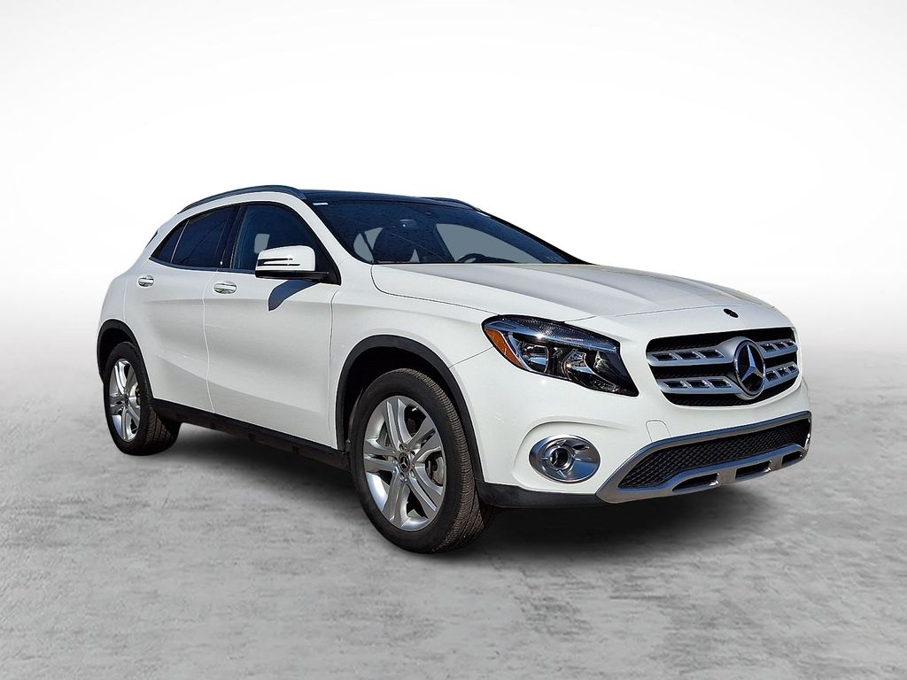 Polar White 2019 Mercedes-Benz GLA 250 4MATIC SUV / Crossover All-Wheel Drive 7-Speed Automatic