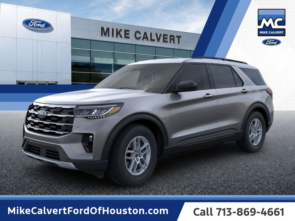 Gray Metallic 2026 Ford Explorer SUV / Crossover Rear-Wheel Drive Automatic