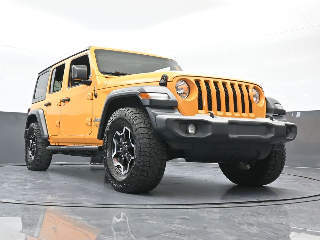 Used 2018 Hellayella Clearcoat Jeep Unlimited Sport S image 64