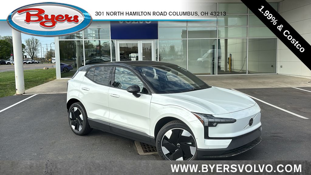 Crystal White Metallic 2026 Volvo EX30 Twin Ultra eAWD SUV / Crossover All-Wheel Drive 1-Speed Automatic