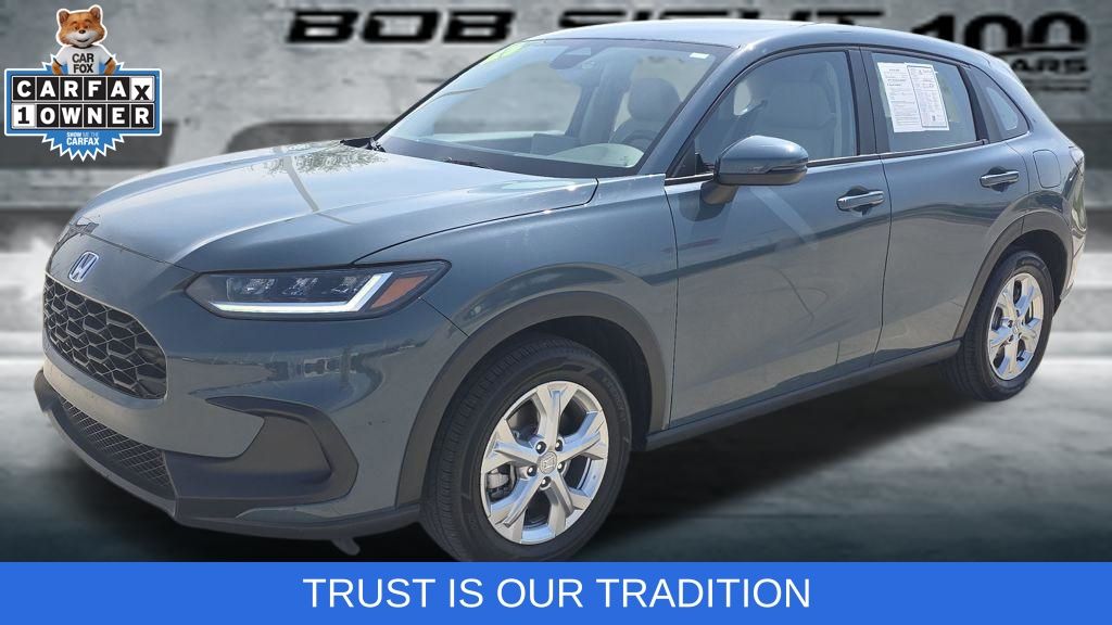 Nordic Forest Pearl 2023 Honda HR-V LX FWD SUV / Crossover Front-Wheel Drive Continuously Variable Transmission