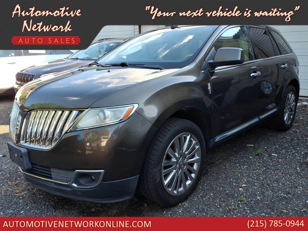Earth Metallic 2011 Lincoln MKX SUV / Crossover All-Wheel Drive 6-Speed Automatic