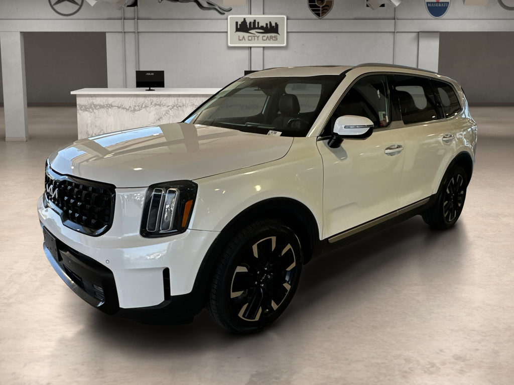 Glacial White Pearl 2024 Kia Telluride SUV / Crossover All-Wheel Drive 8-Speed Automatic