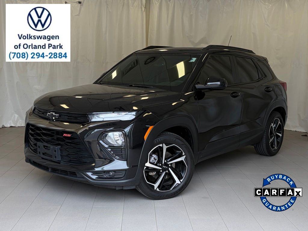Mosaic Black Metallic 2023 Chevrolet Trailblazer SUV / Crossover Front-Wheel Drive Continuously Variable Transmission