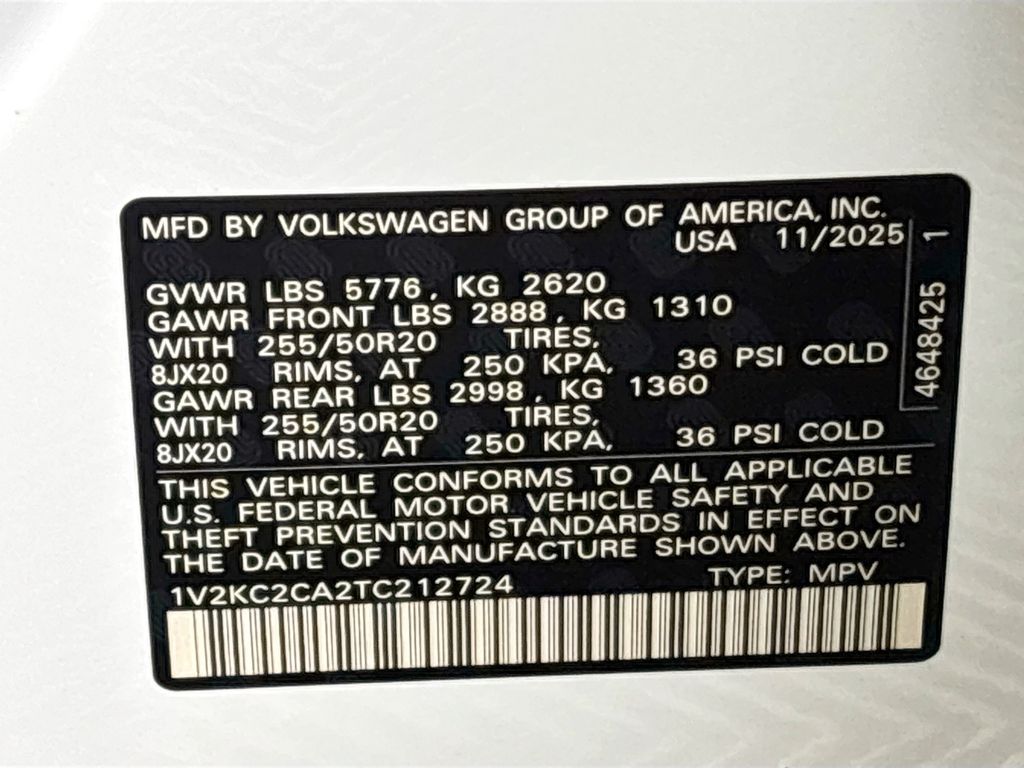 2026 Volkswagen Atlas Cross Sport 2.0T SE w/Technology