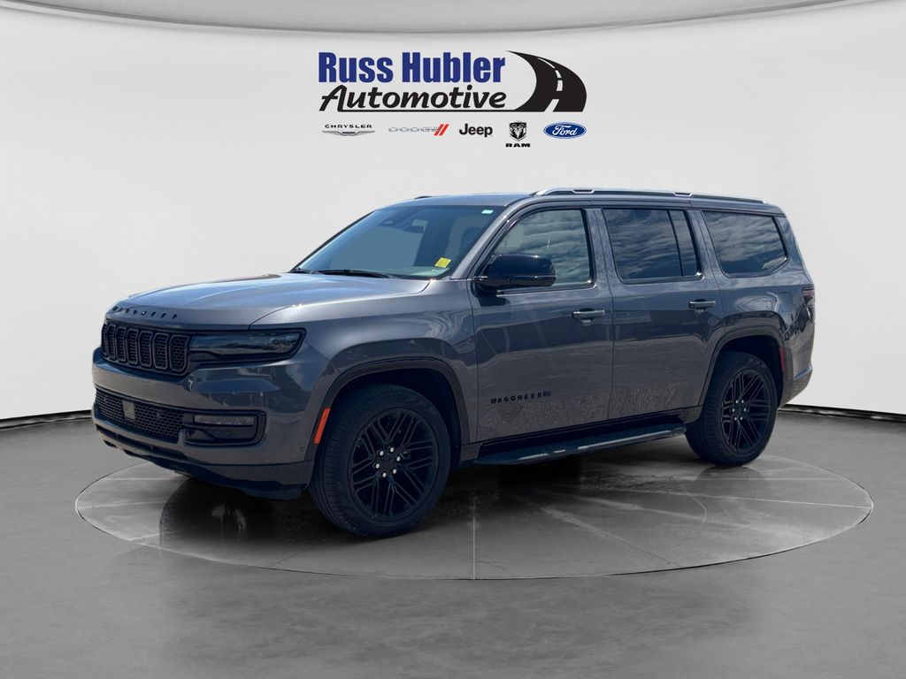 Baltic Gray Metallic Clearcoat 2024 Jeep Wagoneer Series II 4WD SUV / Crossover Four-Wheel Drive 8-Speed Automatic