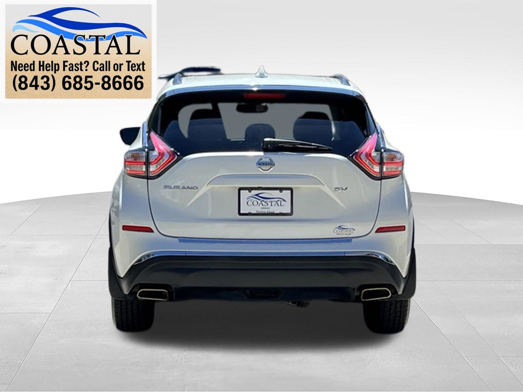 2017 Nissan Murano SV White at Coastal Chevrolet Cadillac