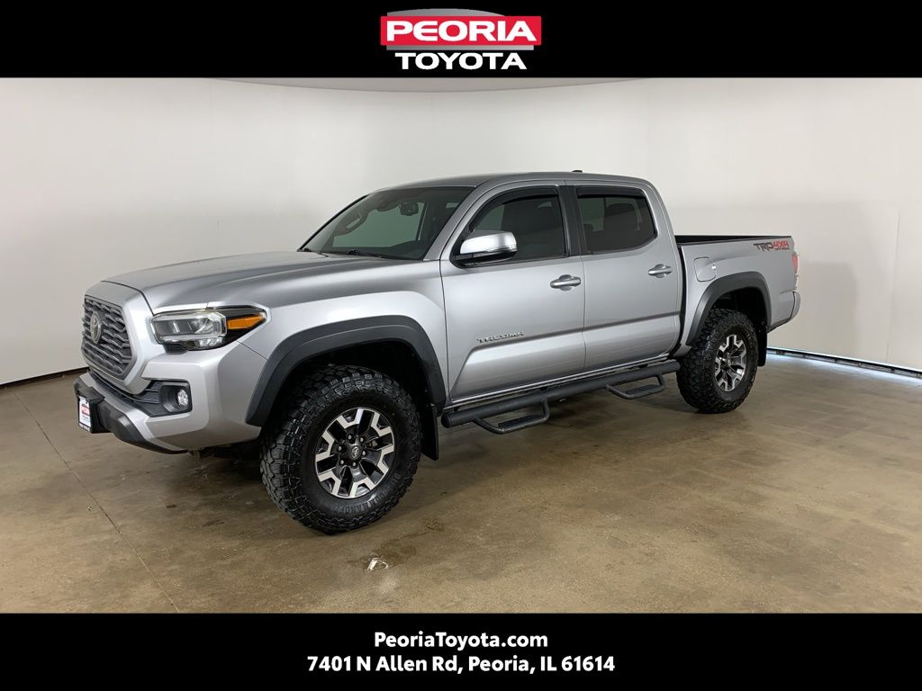 Silver Sky Metallic 2020 Toyota Tacoma Pickup Truck Four-Wheel Drive 6-Speed Automatic