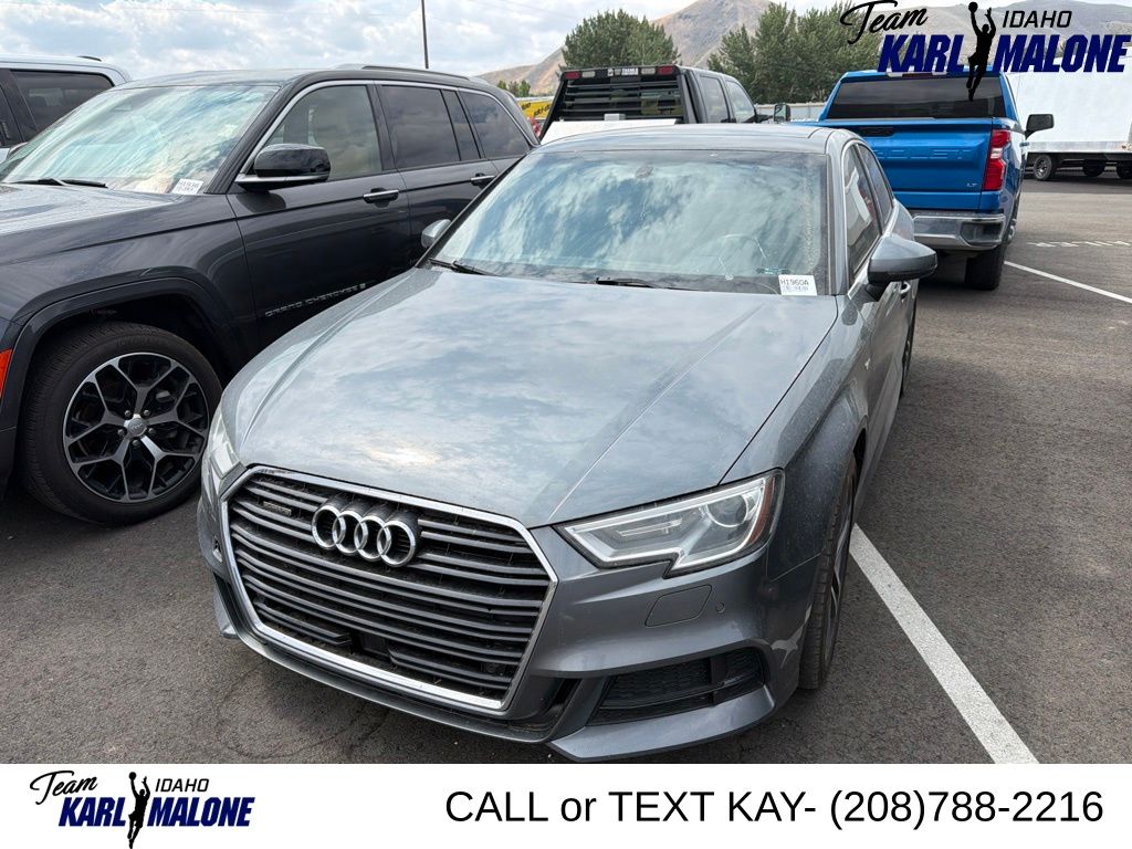 2018 Audi A3 2.0T quattro Premium Plus Sedan AWD