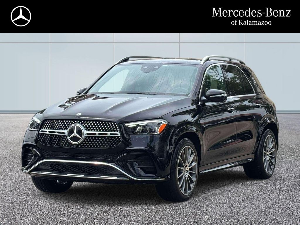 Obsidian Black Metallic 2024 Mercedes-Benz GLE SUV / Crossover All-Wheel Drive 9-Speed Automatic