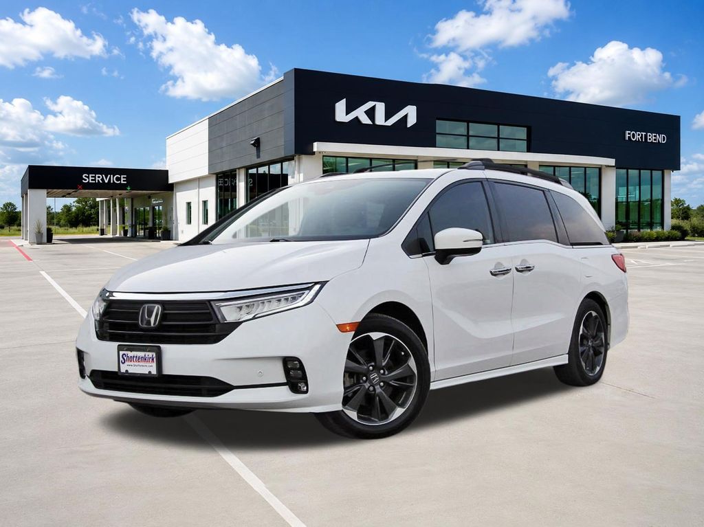 2023 Honda Odyssey Elite White at DeMontrond Automotive Group