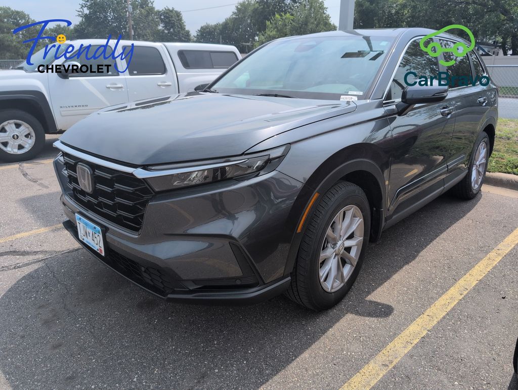 sparkle silver metallic 2024 Honda CR-V SUV / Crossover All-Wheel Drive Continuously Variable Transmission