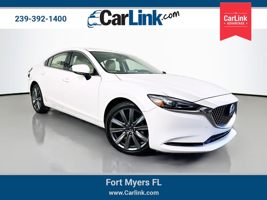 Snowflake White Pearl Mica 2018 Mazda MAZDA6 Touring Sedan FWD Sedan Front-Wheel Drive 6-Speed Automatic