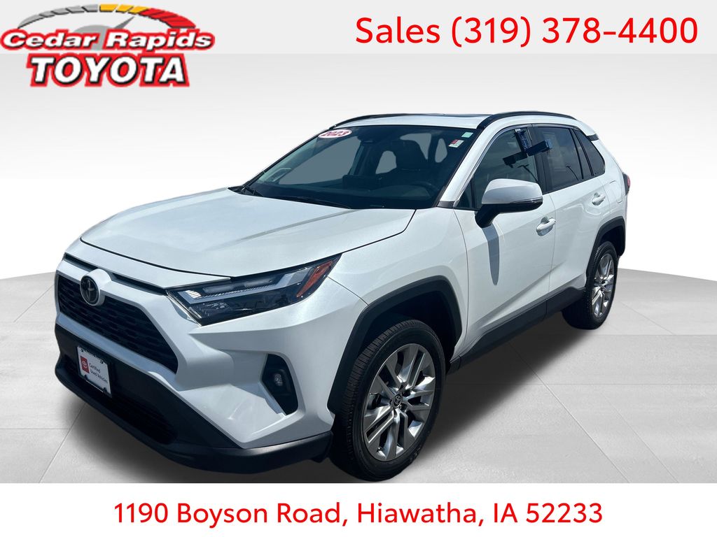Pearl 2023 Toyota RAV4 SUV / Crossover All-Wheel Drive 8-Speed Automatic
