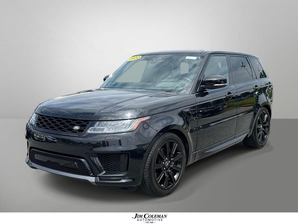 Santorini Black 2022 Land Rover Range Rover Sport Pickup Truck All-Wheel Drive 8-Speed Automatic