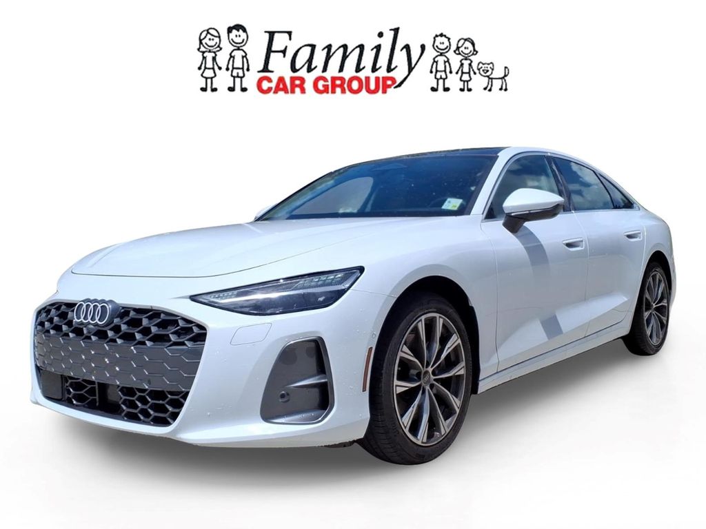 Glacier White 2026 Audi A6 Sedan All-Wheel Drive 7-Speed Automatic