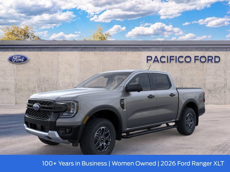 Carbonized Gray Metallic 2026 Ford Ranger Pickup Truck Four-Wheel Drive Automatic