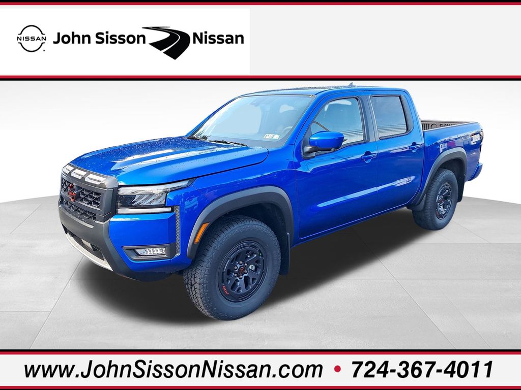 2026 Nissan Frontier PRO-4X Blue at John Sisson Motors