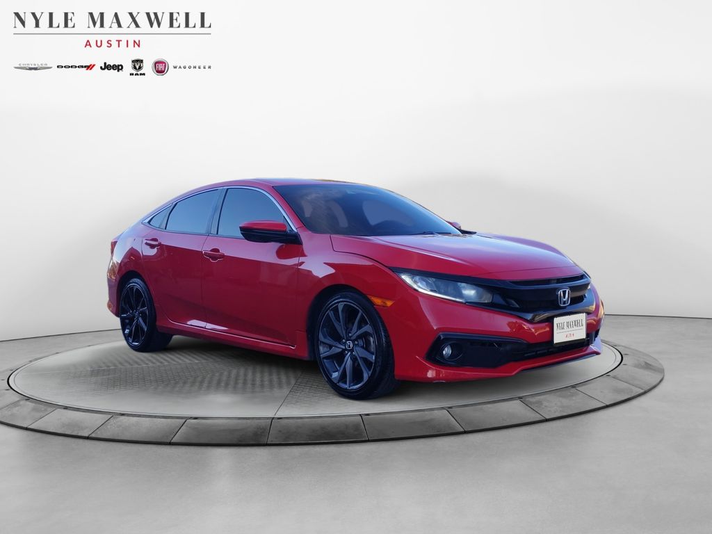 Used Car 2020 Honda Civic  Sport For Sale Under $20,000 In Austin, Texas