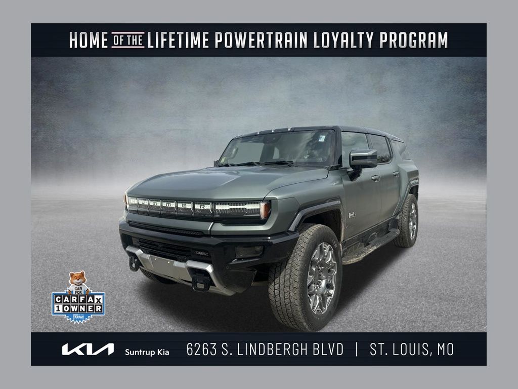 Moonshot Green Matte 2024 GMC Hummer EV SUV 3X AWD SUV / Crossover All-Wheel Drive 1-Speed Automatic