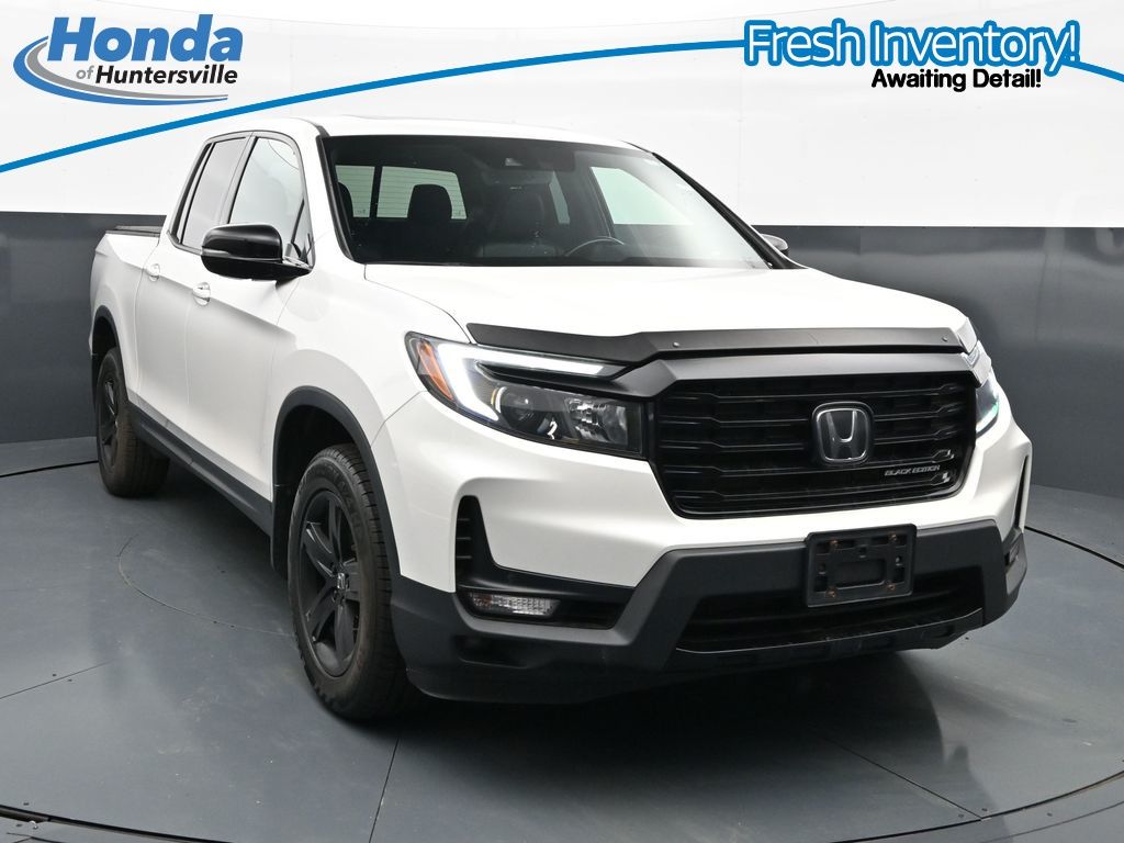 White 2023 Honda Ridgeline Pickup Truck All-Wheel Drive 9-Speed Automatic