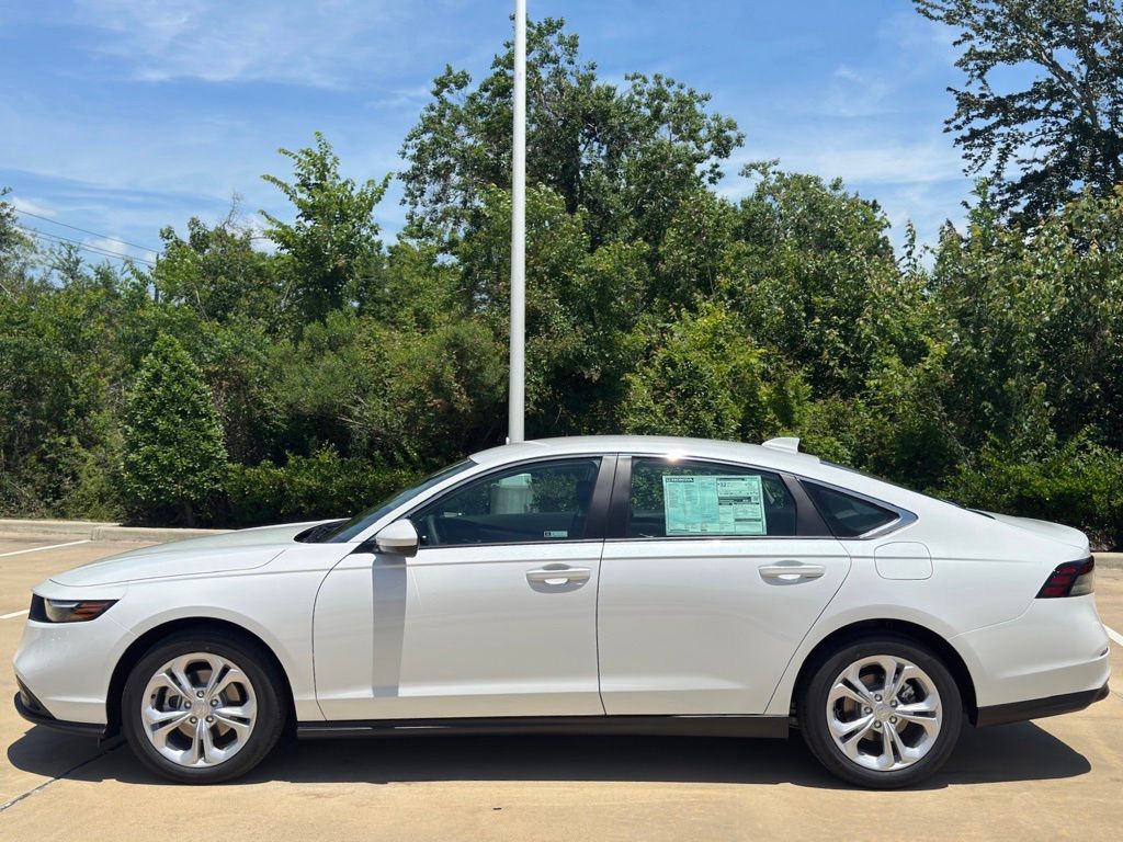 2026 Honda Accord LX White at Classic Honda Galveston