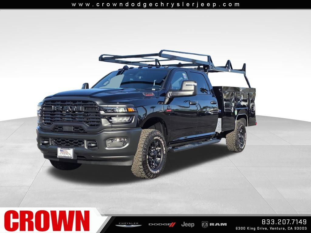 Diamond Black 2026 RAM 3500 Tradesman Crew Cab LB 4WD Pickup Truck Four-Wheel Drive 8-Speed Automatic