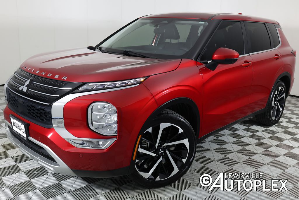 Red 2024 Mitsubishi Outlander SUV / Crossover Front-Wheel Drive Continuously Variable Transmission