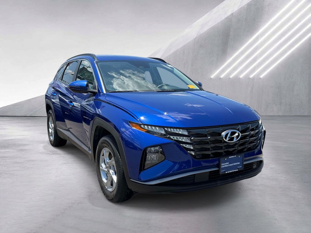 Intense Blue 2023 Hyundai Tucson SUV / Crossover All-Wheel Drive 8-Speed Automatic