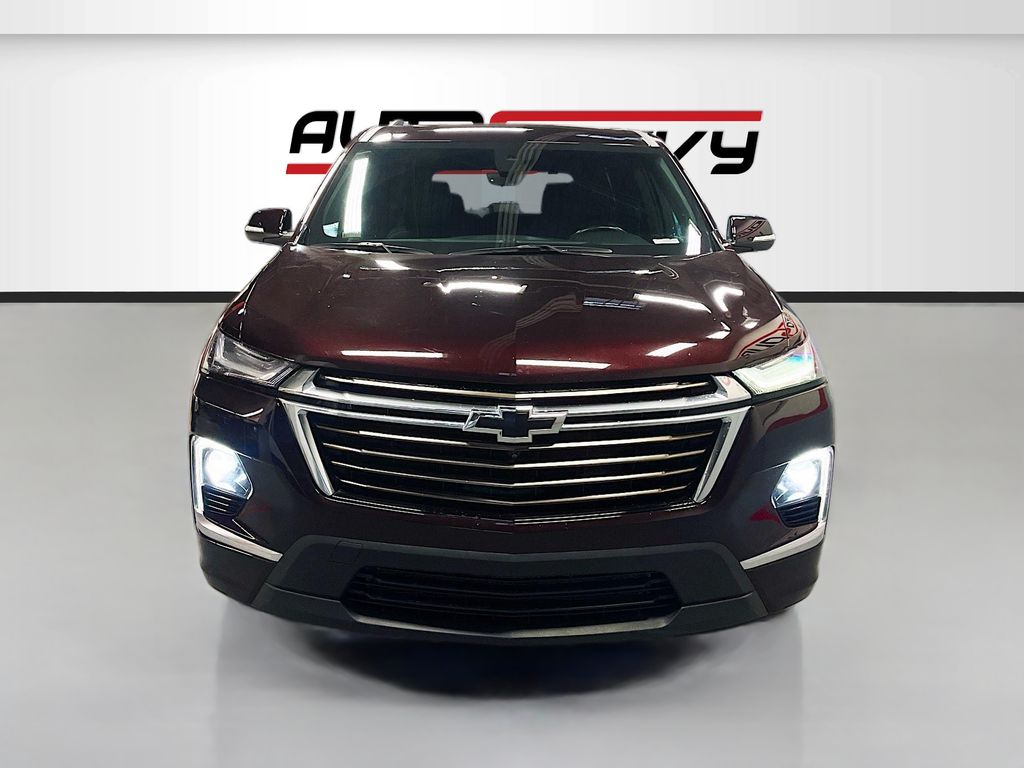 Used 2022 Black Cherry Metallic Chevrolet High Country image 2
