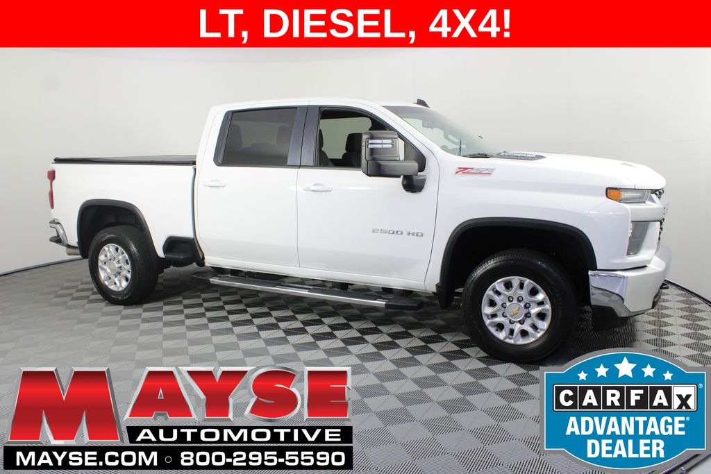 Summit White 2022 Chevrolet Silverado 2500HD Pickup Truck Four-Wheel Drive Automatic